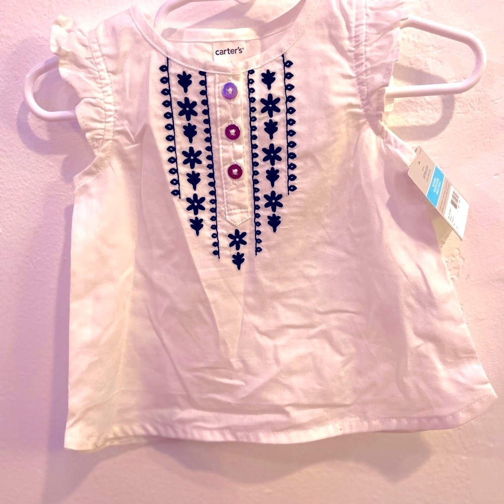 Two-piece Carters Short Set Girls 6mos